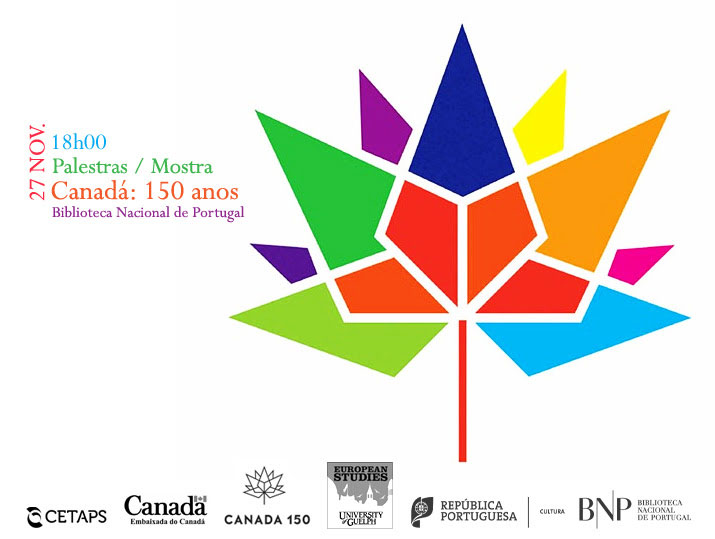 Palestras / Mostra: Canadá 150 anos | 27 nov. | 18h00 | BNP