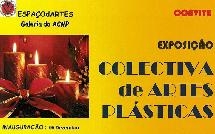 Exposição COLECTIVA de ARTES PLÁSTICAS