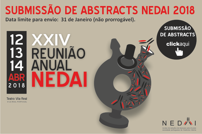 XXIV – Reunião Anual NEDAI – 12,13 e 14 de Abril de 2018 – Submissão de Abstracts NEDAI 2018