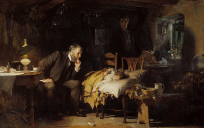 “O doutor” de 1887, por Luke Fields