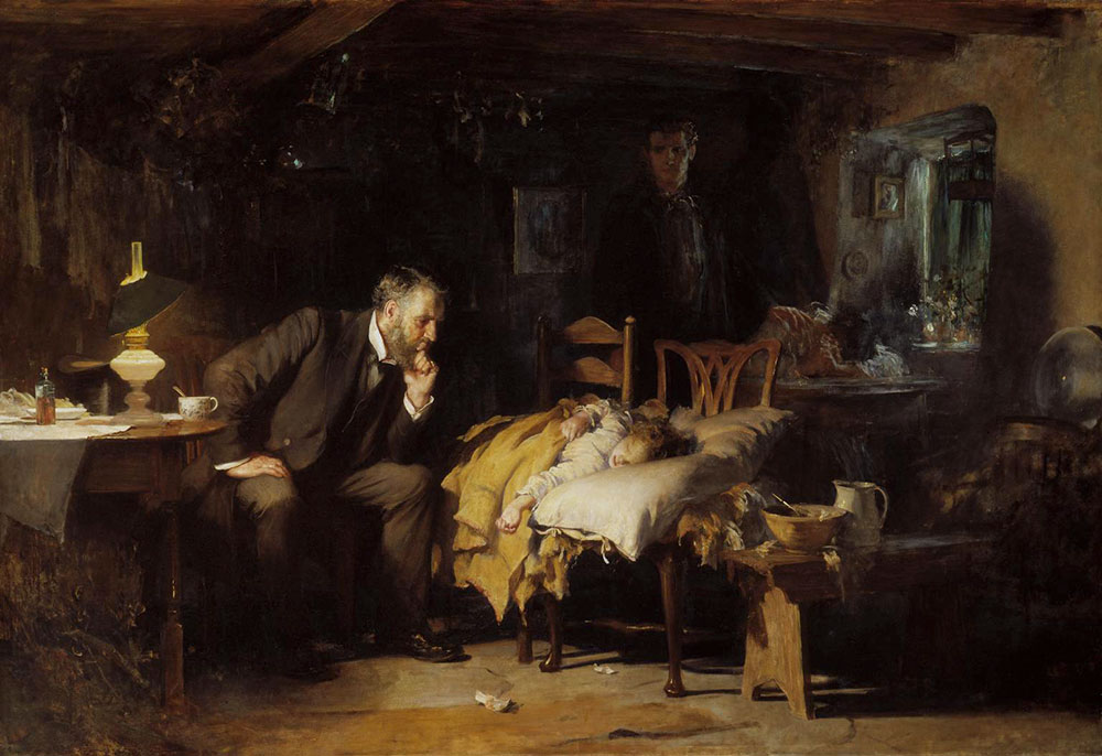 “O doutor” de 1887, por Luke Fields