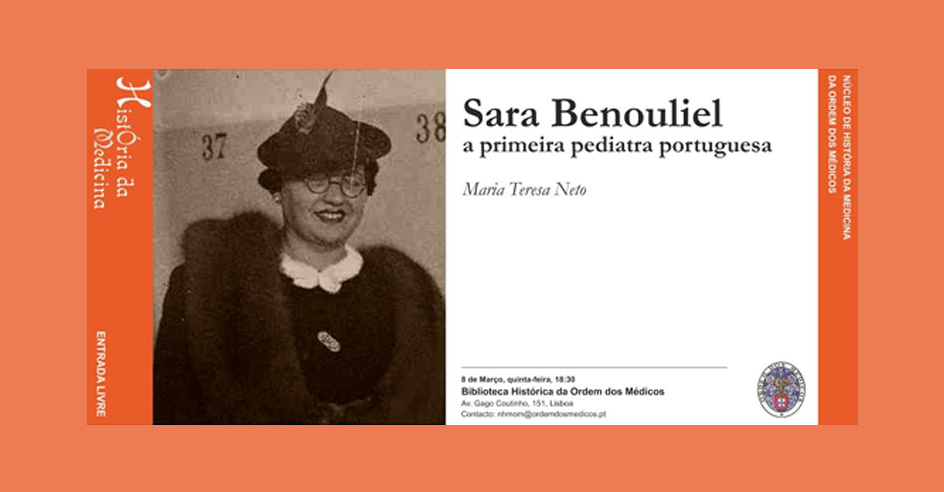 Sara Benouliel a primeira pediatra portuguesa