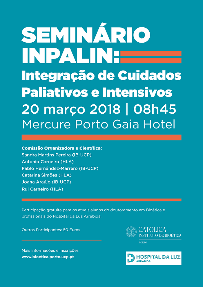 Seminário INPALIN: Integração de Cuidados Paliativos e Intensivos