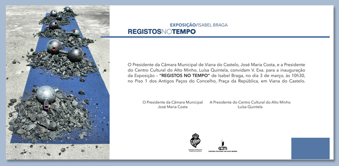 Exposição "REGISTOS NO TEMPO" de Isabel Braga