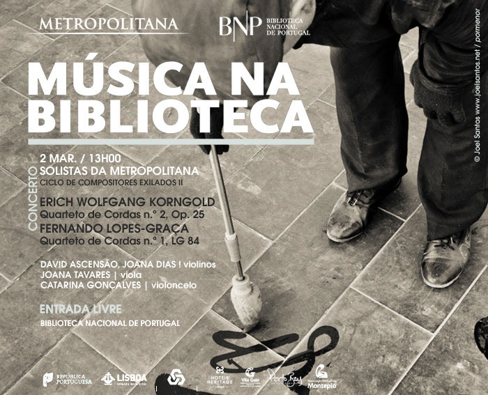 Concerto | Solistas da Orquestra Metropolitana de Lisboa | Korngold / Lopes-Graça | 2 mar