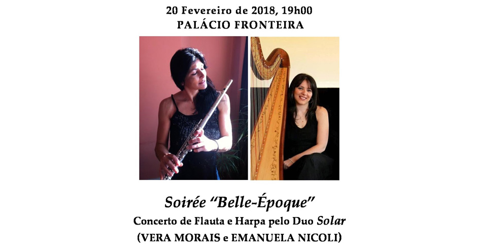 Soirée “Belle-Époque” – Concerto de Flauta e Harpa pelo Duo Solar