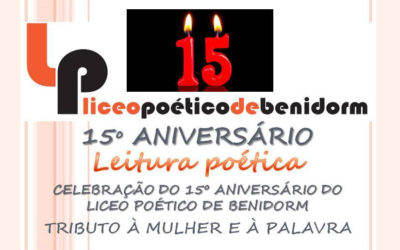 Convite para leitura de poesia no Palácio Baldaya a 24 de Março. Sábado, às 15h: “Tributo à Mulher e à Palavra”