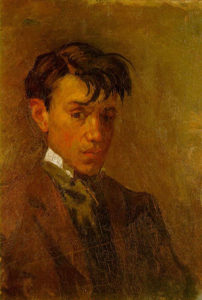“Auro-Retrato” de 1913, por Pablo Picasso, pintor espanhol, 1881-1973