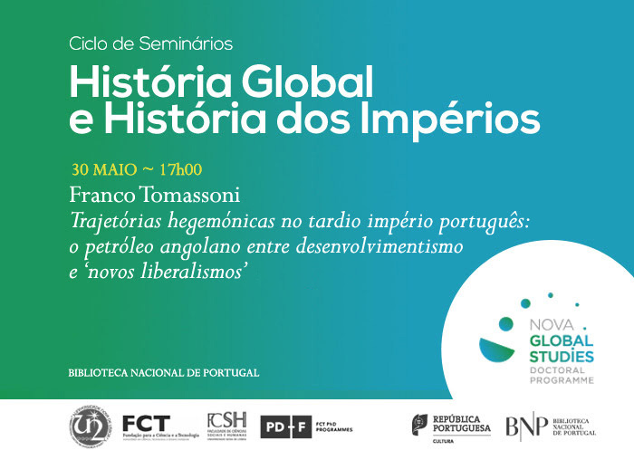Ciclo de Seminários | História Global e História dos Impérios | 30 maio | 17h00 | BNP
