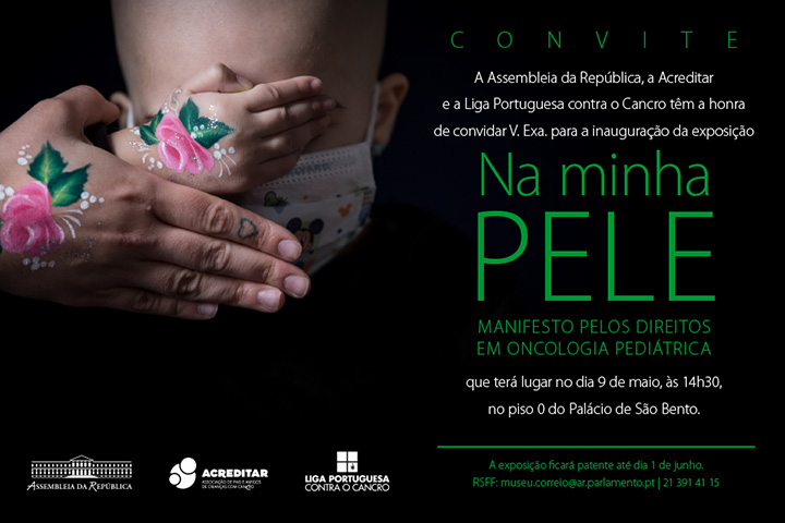 Exposição NA MINHA PELE - Manifesto pelos Direitos em Oncologia Pediátrica