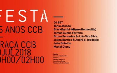 CCB | SAVE THE DATE – Festa 25 anos CCB, no próximo dia 10 de Julho a partir das 19h00