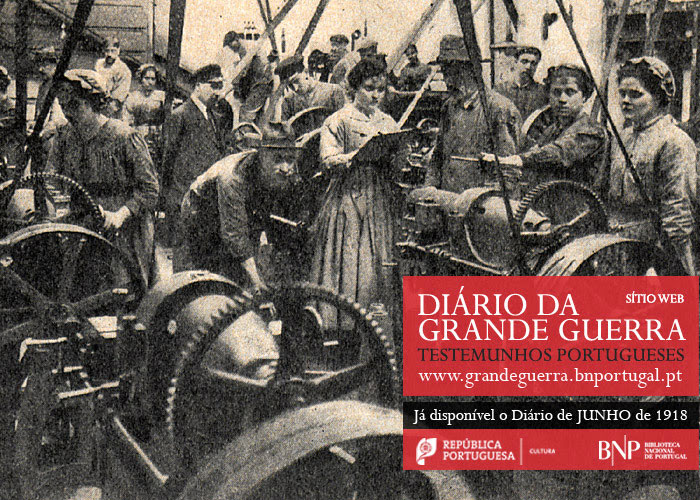 Sítio Web | Diário da Grande Guerra: testemunhos portugueses | junho de 1918