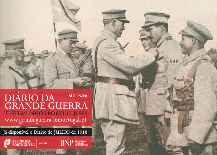 Sítio Web | Diário da Grande Guerra: testemunhos portugueses | julho de 1918