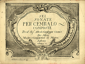 Lançamento CD | Sei Sonate per Cembalo | 26 jul . | 18h00 | BNP