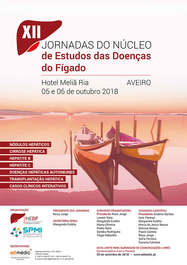 XII Jornadas do Núcleo de Estudos das Doenças do Fígado