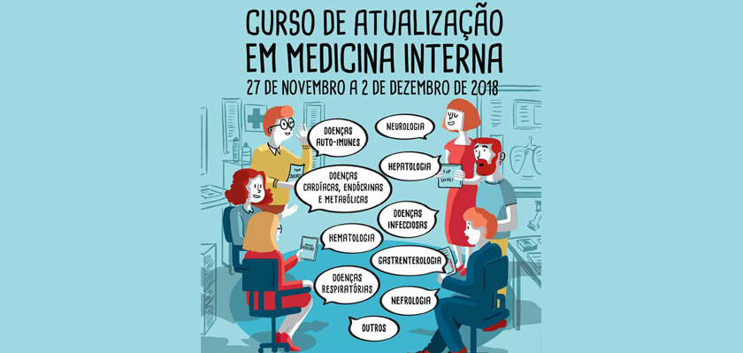 Estão abertas as inscrições para o Curso de Atualização em Medicina Interna