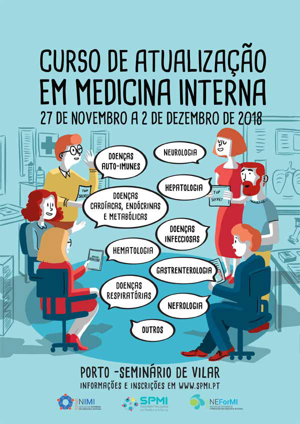 Estão abertas as inscrições para o Curso de Atualização em Medicina Interna