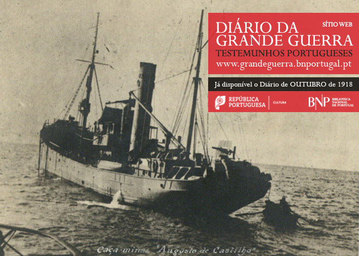 Sítio Web | Diário da Grande Guerra: testemunhos portugueses | outubro de 1918