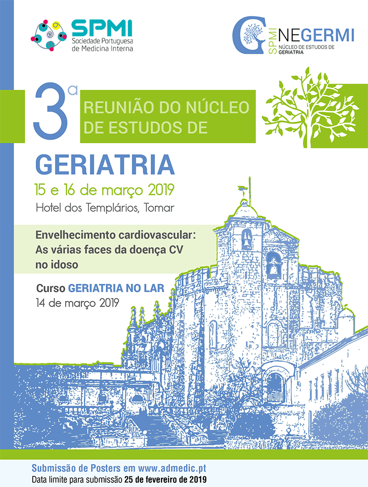 3ª Reunião do Núcleo de Estudos de Geriatria - Abstracts até dia 25/02