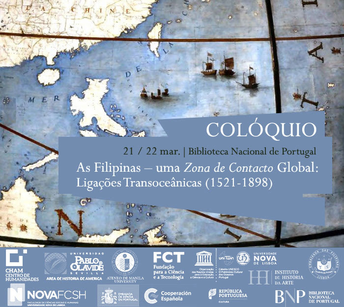 Colóquio | As Filipinas – uma Zona de Contacto Global: Ligações Transoceânicas (1521-1898) | 21 / 22 mar. | BNP