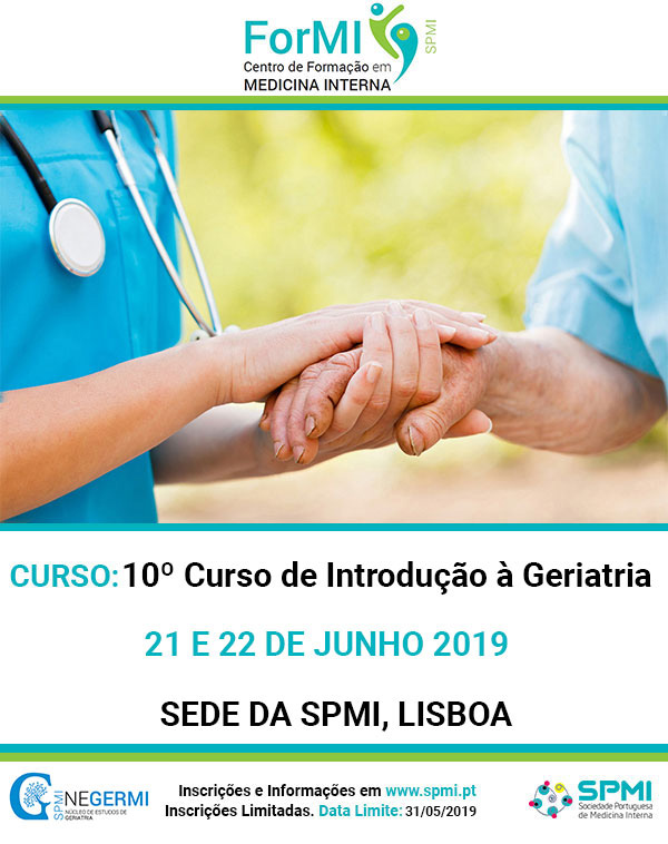 10º Curso de Introdução à Geriatria - Estão Abertas as Inscrições