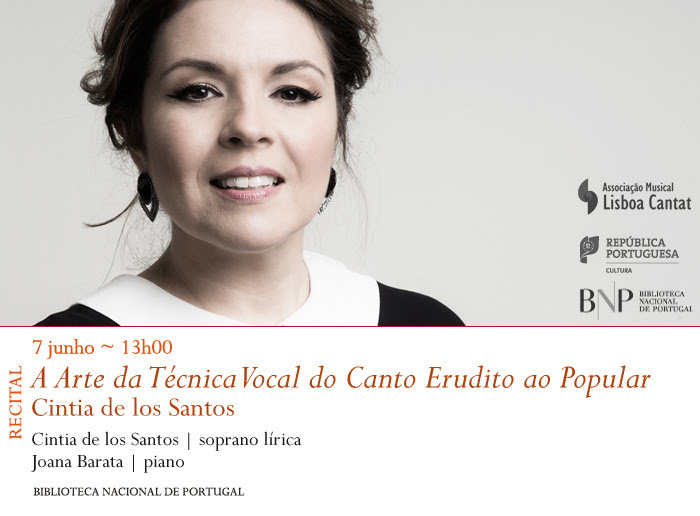 Recital | A Arte da Técnica Vocal do Canto Erudito ao Popular | 7 jun. | 13h00 | BNP