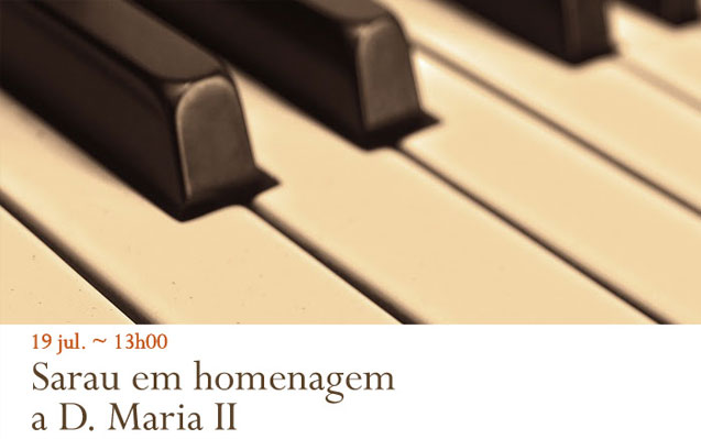Recital de piano | Sarau em homenagem a D. Maria II | 19 jul. | 13h00 | BNP