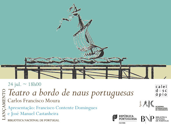 Lançamento | Teatro a bordo de naus portuguesas | 24 jul. | 18h00 | BNP