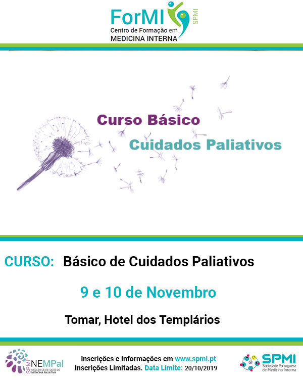 Curso Básico de Cuidados Paliativos - Inscrições Abertas