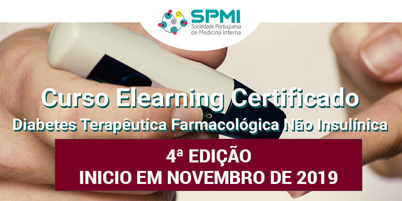 4ª Edição do Curso ELearning Diabetes - inscrições até 15 de Novembro