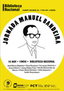 Colóquio | Manuel Bandeira | 15 nov. | 10h00 | BNP