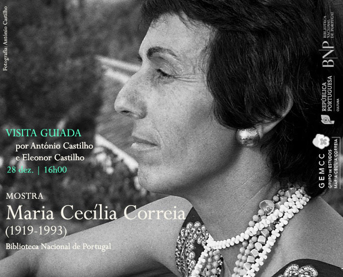 Visita guiada | Maria Cecília Correia (1919-1993) | 28 dez. | 16h00 | BNP