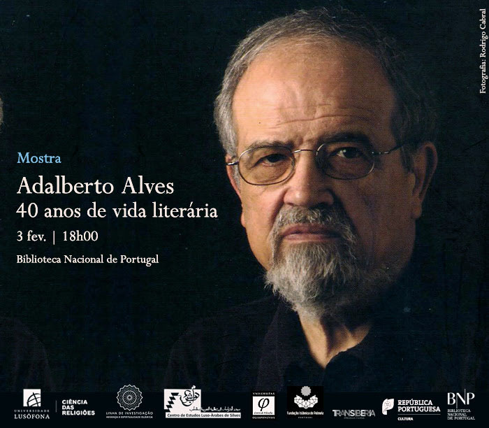 Mostra | Adalberto Alves: 40 anos de vida literária | 3 fev. | 18h00 | BNP