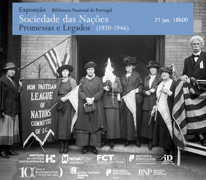 Exposição | Sociedade das Nações (1920-1946): promessas e legados | 21 jan. | 18h00 | BNP