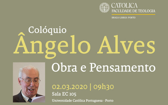 Colóquio Ângelo Alves: Obra e Pensamento | 02 mar