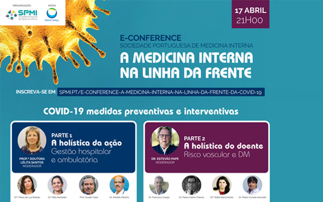 E-conference: A Medicina Interna na linha da frente da COVID-19