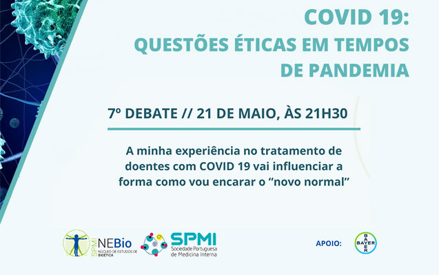 7º Debate Questões éticas em tempo de pandemia pelo COVID-19