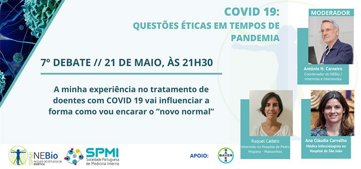 7º Debate Questões éticas em tempo de pandemia pelo COVID-19