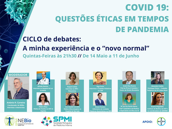 8º Debate - Questões éticas em tempo de pandemia pelo COVID-19