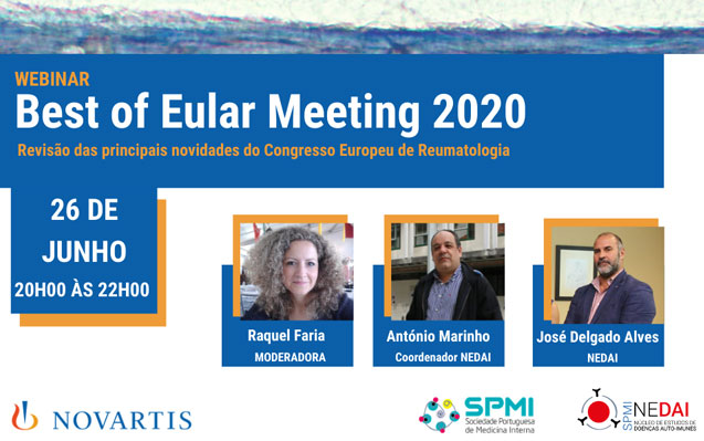 WEBinar: Best of Eular Meeting 2020 – hoje das 20h as 22h