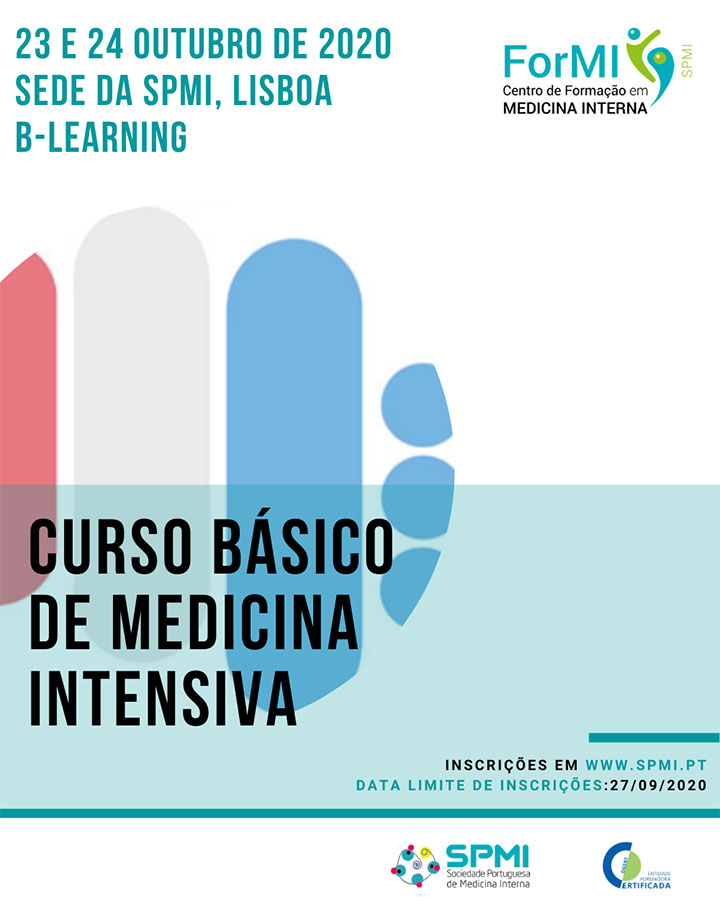 Curso Básico de Medicina Intensiva – B-Learning com vagas disponíveis