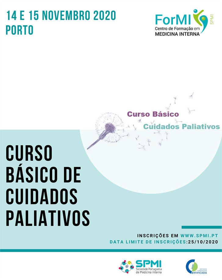 Curso Básico de Cuidados Paliativos - Inscrições Abertas