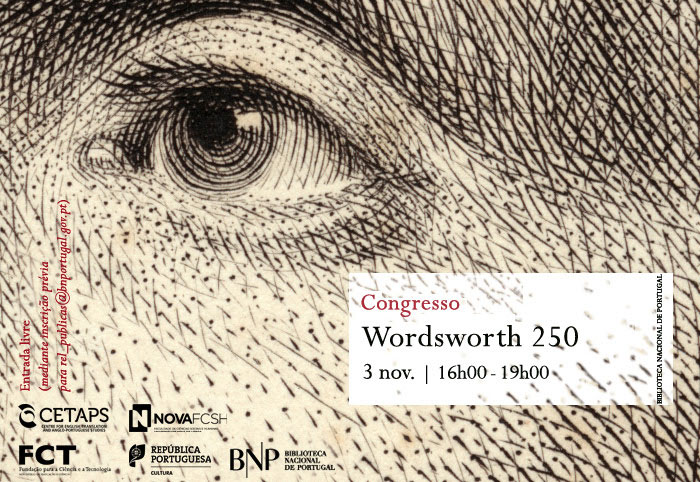 Congresso | Wordsworth 250 | 3 nov. | 16h00 | BNP