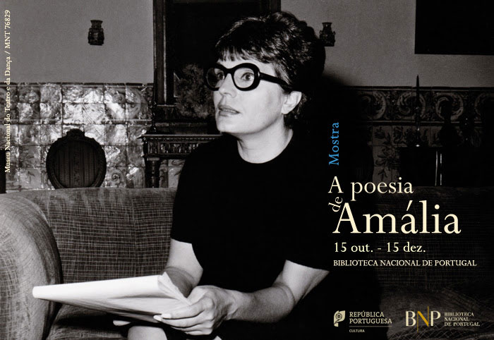 Mostra | A poesia de Amália | 15 out. - 15 dez. | BNP