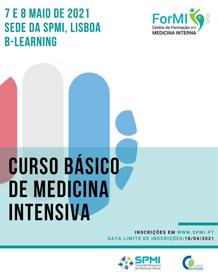 Curso Básico de Medicina Intensiva B-Learning - Inscrições Abertas