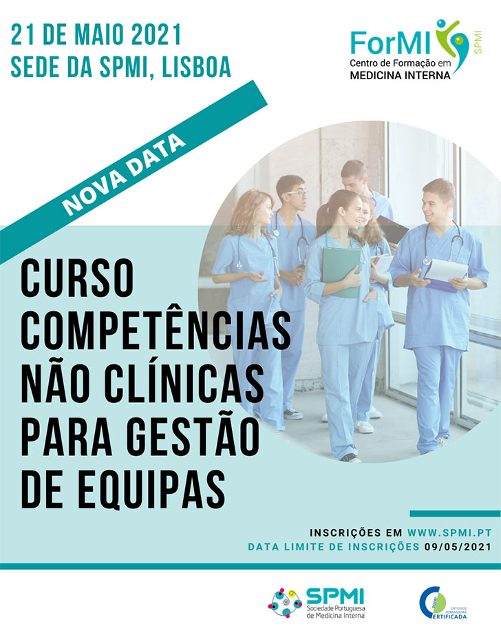 Curso Competências não Clínicas para Gestão de Equipas - Nova Data