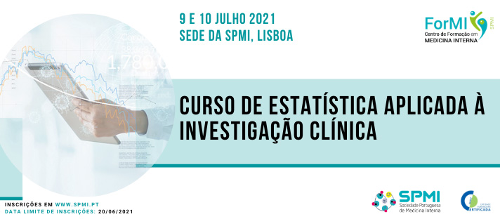 Curso de Estatística aplicada à Investigação Clínica - Inscrições Abertas