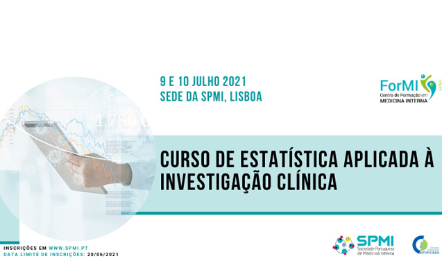 Curso de Estatística aplicada à Investigação Clínica – Inscrições Abertas