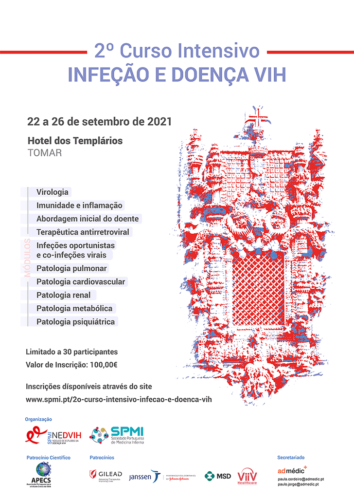 2º Curso Intensivo Infeção e Doença VIH - Inscrições Abertas