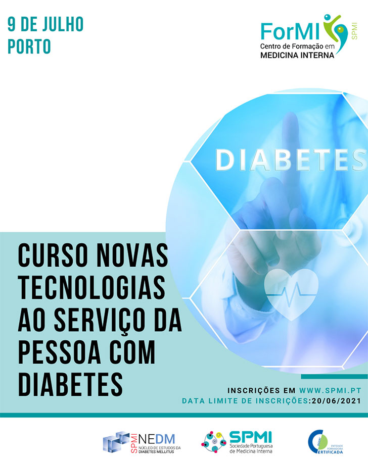 Curso Novas Tecnologias ao Serviço da Pessoa com Diabetes